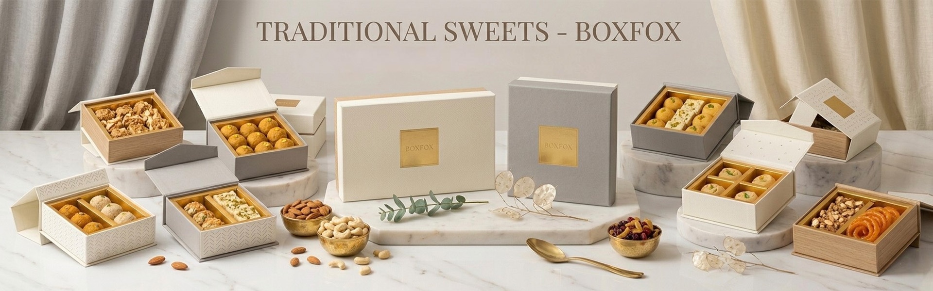Premium Traditional Packaging - Red Luxury Style